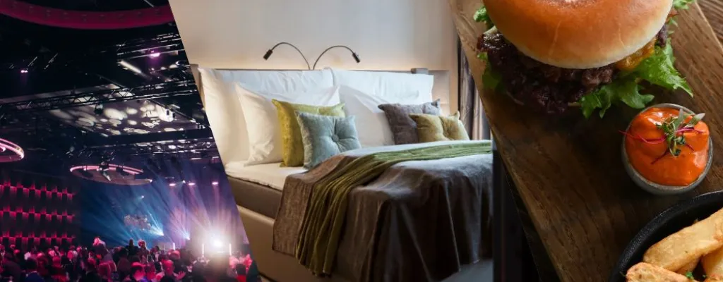 New Year's Eve show, dinner and overnight stay and Hangoverbrunch