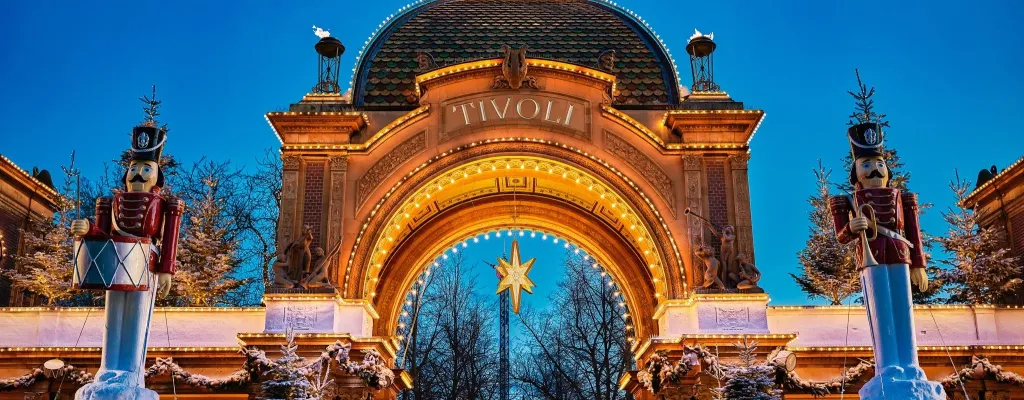 Christmas at Tivoli with Hotel, Admission and Ride Pass