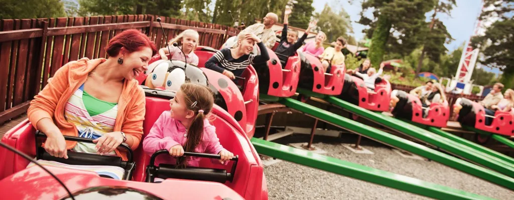 Summer at Tusenfryd - entrance, attractions, and accommodation at Quality Hotel™ Entry