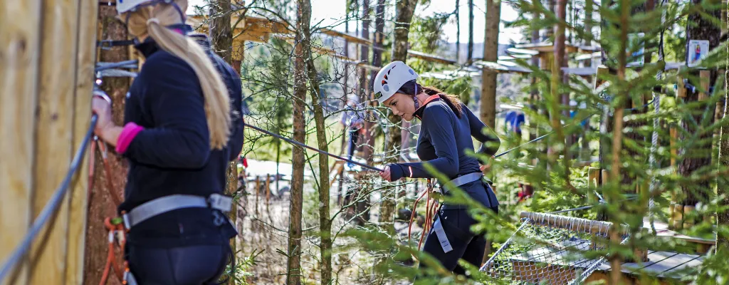 Entrance / harness Climbing on the Border