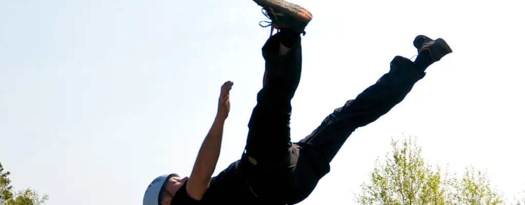 Entrance / harness Climbing on the Border