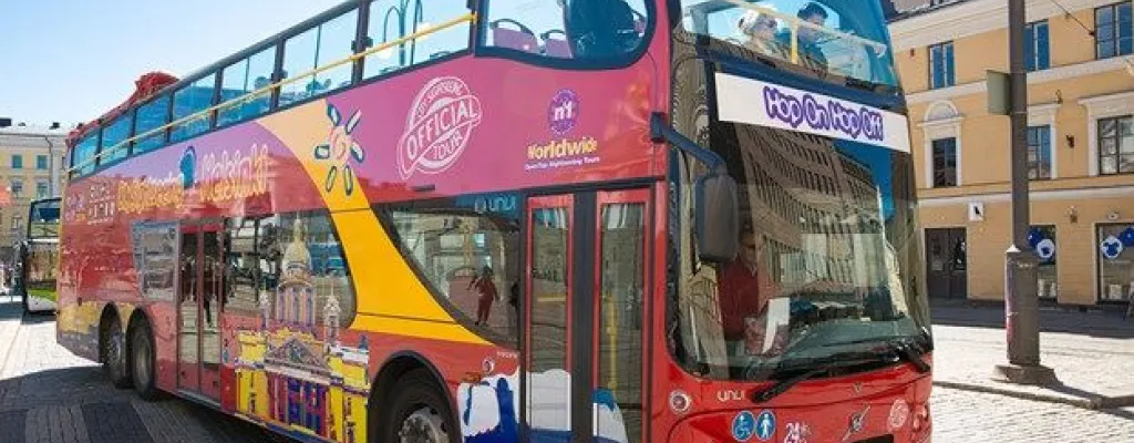 48h Hop On-Hop Off by Bus Helsinki