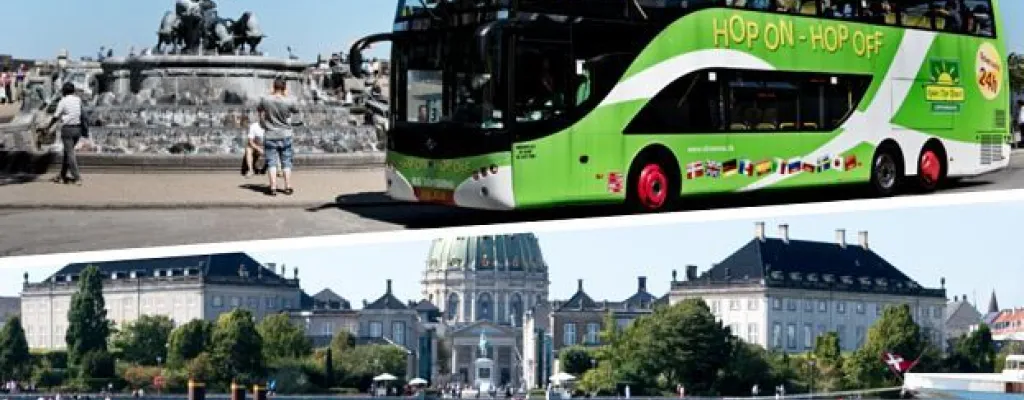Hop On-Hop Off Copenhagen by Bus & Boat