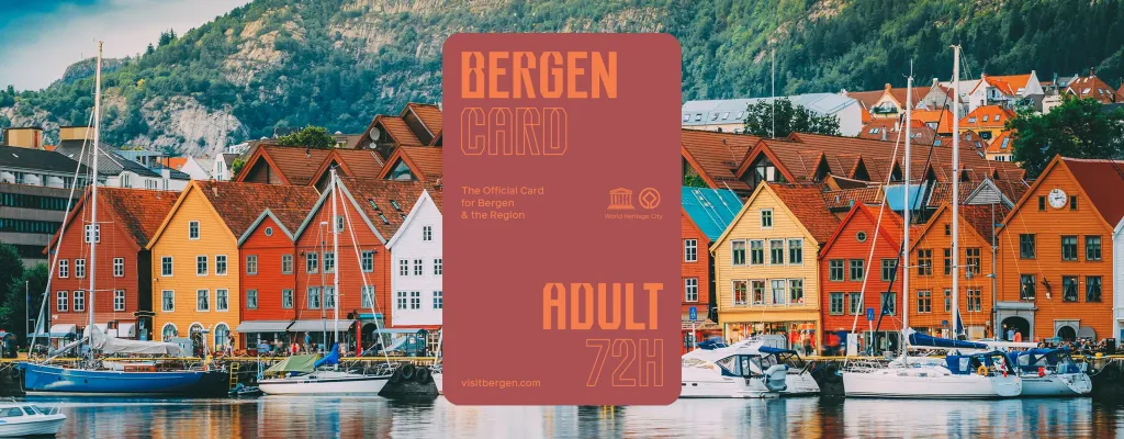 Explore Bergen with the Bergen Card (72 h)