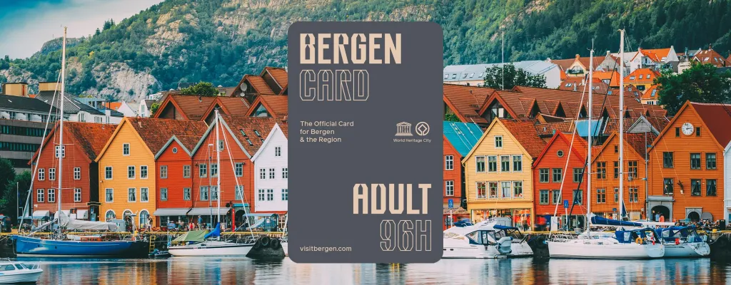 Explore Bergen with the Bergen Card (96 h)