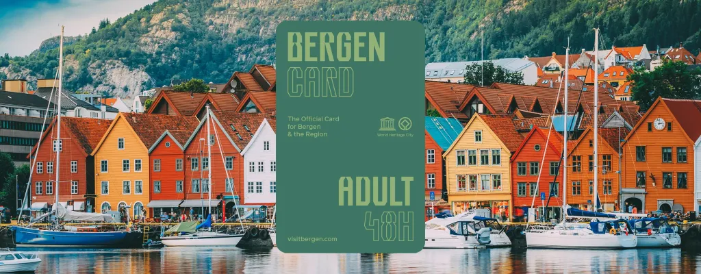 Explore Bergen with the Bergen Card (48 h)