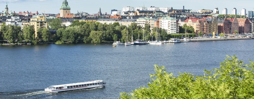 Stockholm from the water