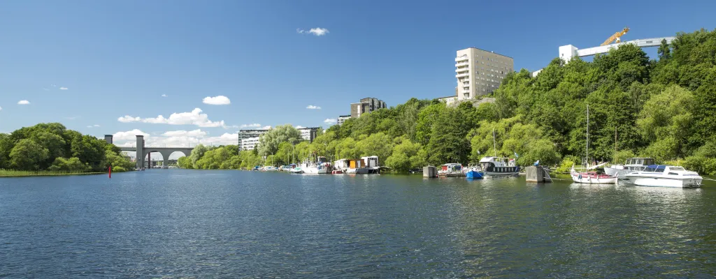 Stockholm from the water