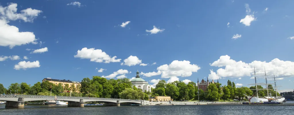 Stockholm from the water