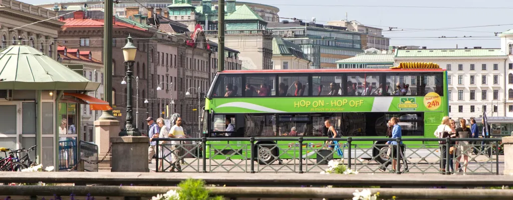 Hop On Gothenburg with buss (24tim)
