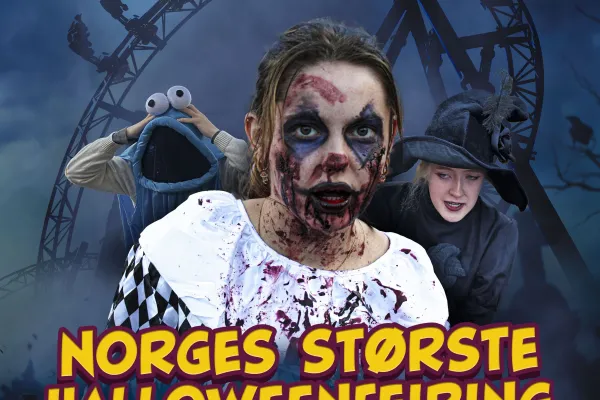Halloween at Tusenfryd - entrance, attractions, and accommodation at Quality Hotel™ Entry