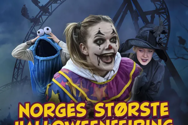 Halloween at Tusenfryd - entrance, attractions, and accommodation in Oslo